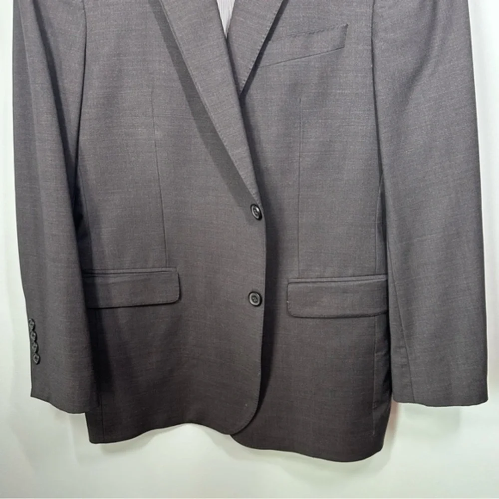 Brooks Brothers Gray Wool Blend Explorer Regent Fit Madison Fit Blazer‎ Mens 41R